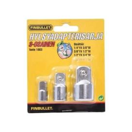 Finbullet Hylsyadapterit 3os. 1663