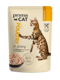 PrimaCat siipikarjaa kastikkeessa 85g