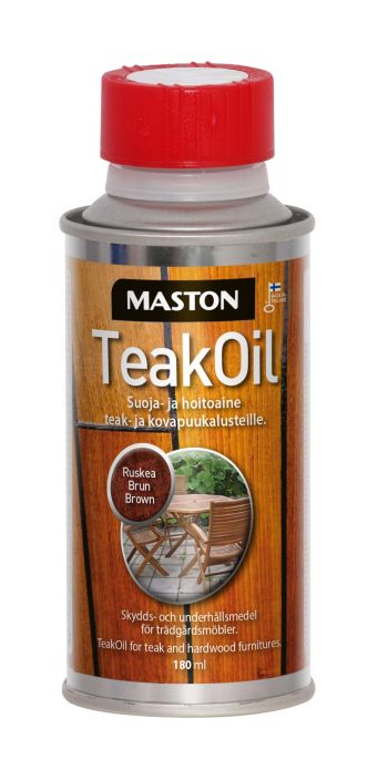 Teak Oil 180ml ruskea 605181