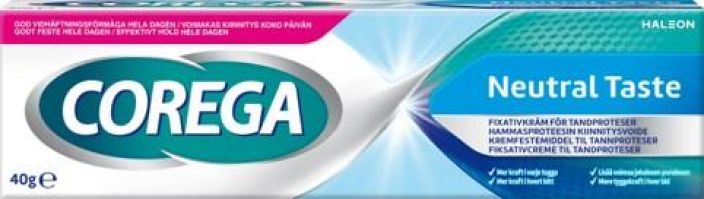 Corega neutral taste 40g kiinnitevoide 20277433 970-328 Corega neutral taste 40g kiinnitevoide 20277433 970-328
