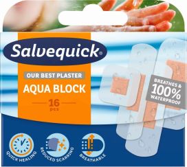 Salvequick Aqua Block laastari 16kpl