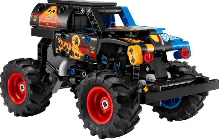 Monster Jam Grave Digger tuli ja jää 42219 tuotekuva 1 Monster Jam Grave Digger tuli ja jää 42219 tuotekuva 1