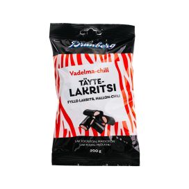 Brunberg Brunberg Täytelakritsi vadelma-chili 200g 6500