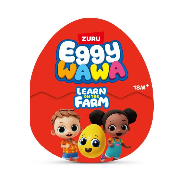 Eggy-wawa surprise egg large Farm Niin monia tapoja oppia ja leikkia Eggy Wawalla!