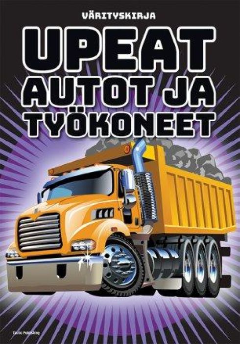 Komeat autot ja tyokoneet varityskirja 40937 926-1723