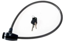 GTX vaijerilukko musta 12mm 80cm