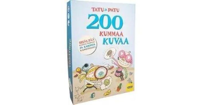 Tatu ja Patu 200 kummaa kuvaa Tassa pelissa vaaditaan silmaa yksityiskohdille.