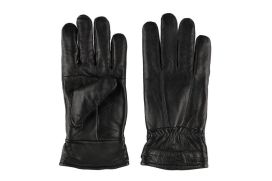 Acces Acces nahkakäsineet musta naisten lajit. 323116