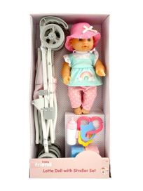 Happy Friend Lotta nukke 30cm ja rattaat