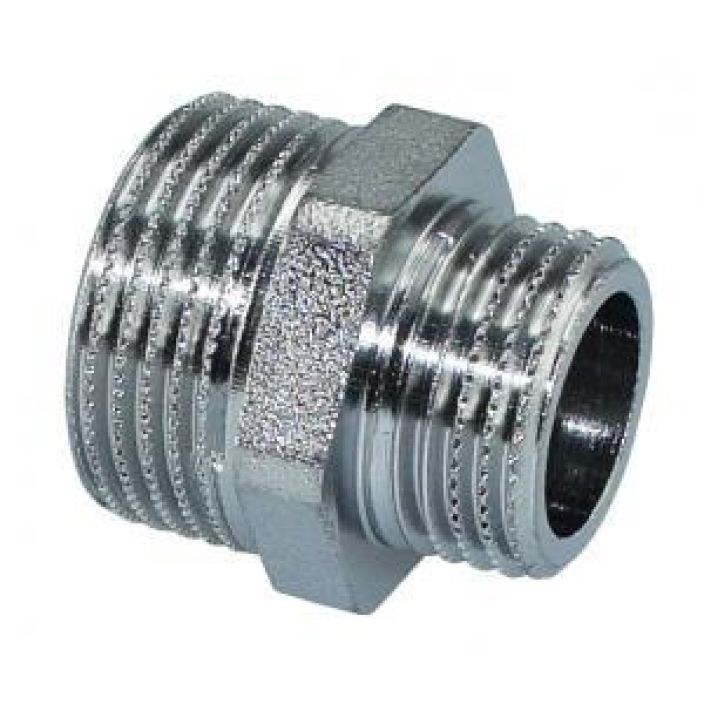 Supistuskaksoisnippa 3/4&quot; - 1/2&quot; KROM. 5496 936-1650