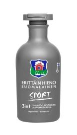 Erittäin Hieno Suomalainen Sport Sisu 3in1 shampoo 300ml