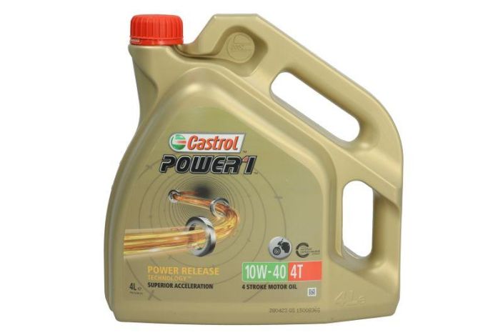 Castrol 10W-40 4L Power1 4T P4T104-4 908-4231