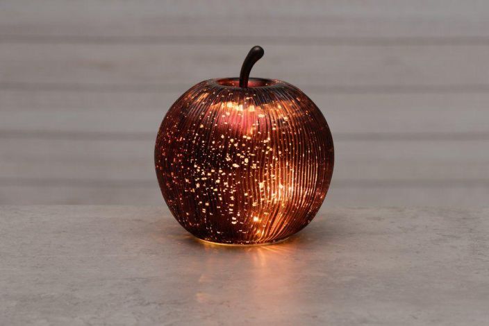 Finnlumor LED-omena 17 cm punainen Finnlumor LED-omena 17 cm punainen