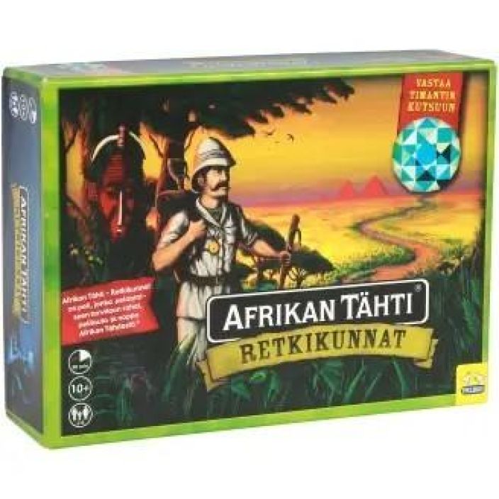 Afrikan tahti retkikunnat Afrikan Tahti -Retkikunnat vie pelaajat aivan uudenlaiselle seikkailulle mystiseen Afrikkaan.