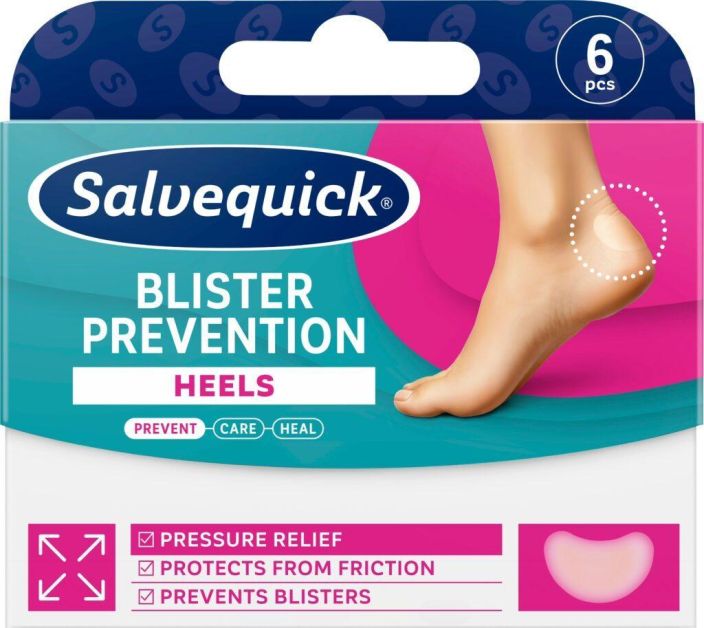 Salvequick 6kpl rakkolaastari med footcare 602225 950-054 Salvequick 6kpl rakkolaastari med footcare 602225 950-054
