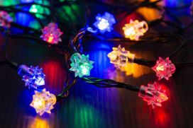 Finnlumor Retro LED-valosarja 40 LED monivärinen