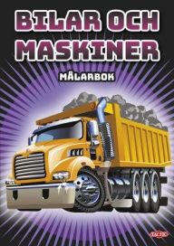 Tactic Bilar och maskiner målarbok 52597