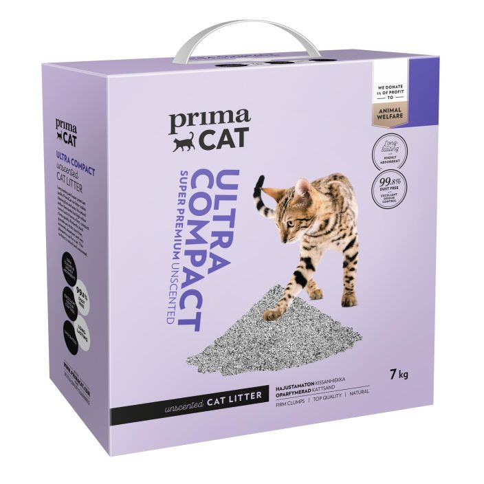 PrimaCat Ultra Compact Unscented kissanhiekka 7kg 9262 969-067 9262