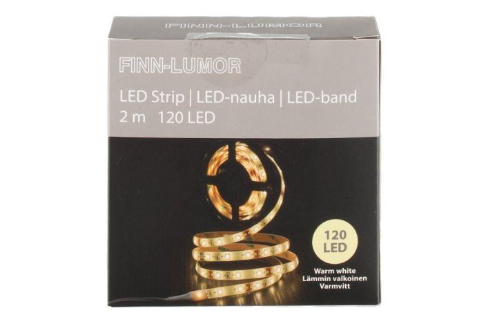 Finnlumor Led-nauha lammin valkoinen 2m 618280 924-5605