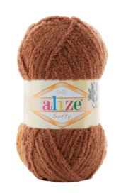 Alize Softy 321 ruskea 50g