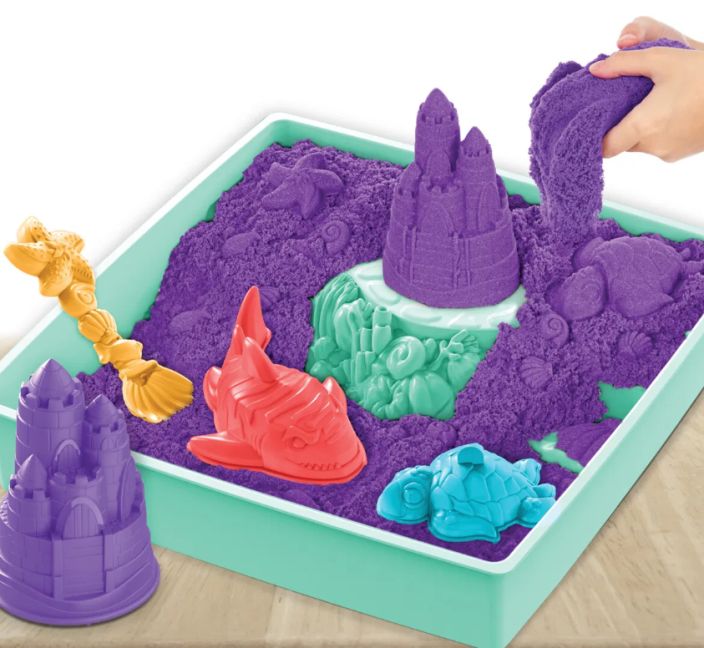 Kinetic Sand Sandbox set taikahiekka 6067800 tuotekuva 4