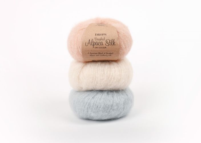 Drops Brushed Alpaca Silk 32 moss green 25g 109832 tuotekuva 1