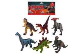 Economy Agency Animal World dinosaurukset 6kpl pussissa J-26778