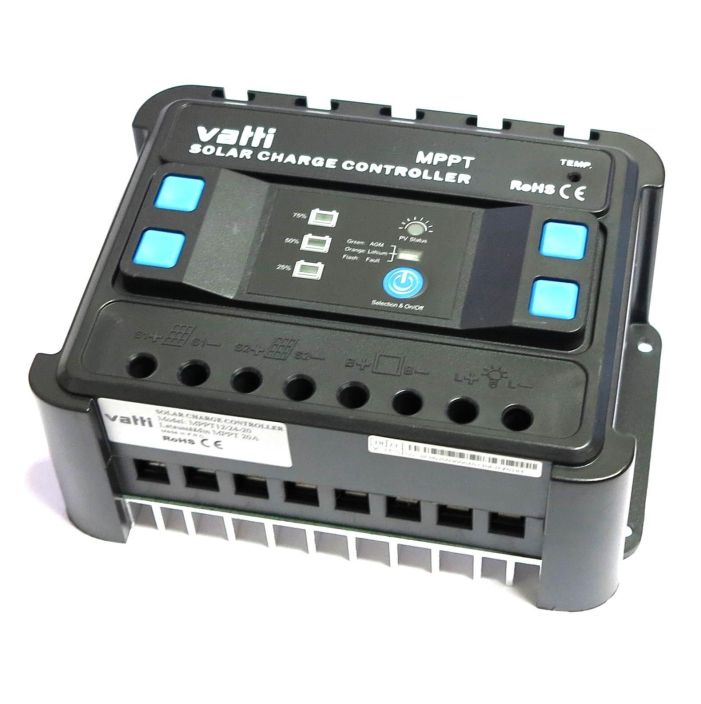 Aurinkopaneeli lataussäädin MPPT 20A MPPT12/24-20 tuotekuva 1 Aurinkopaneeli lataussäädin MPPT 20A MPPT12/24-20 tuotekuva 1