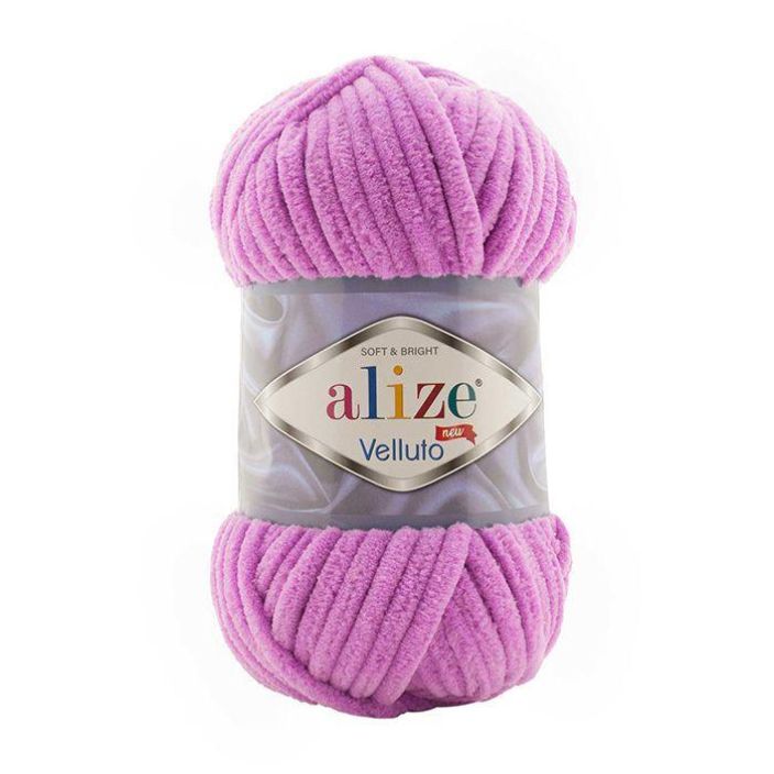 Alize Velluto lanka 378 orkidea 100g AVE-378