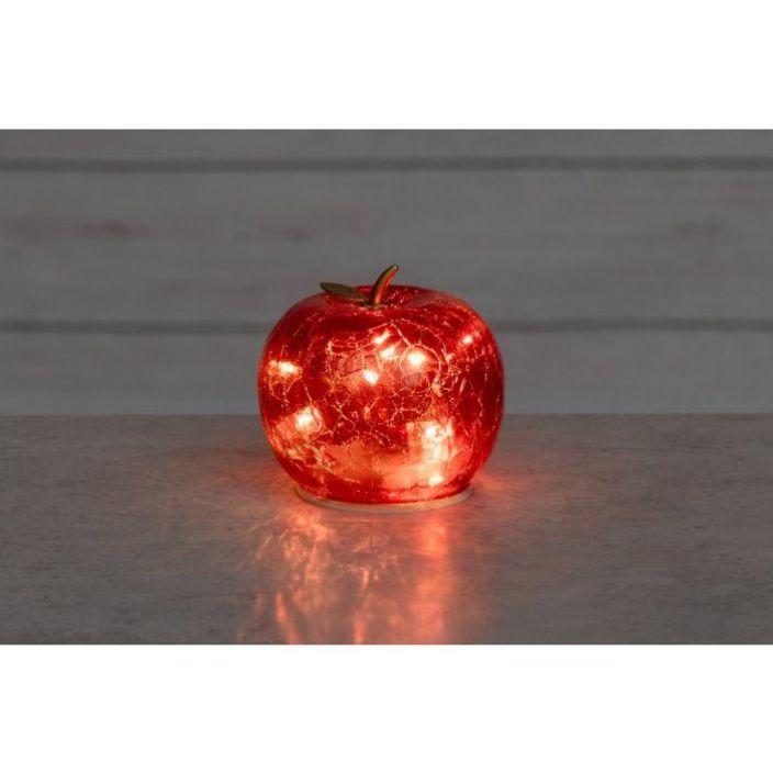 Finnlumor LED-omena 10 cm punainen 648275 tuotekuva 1 Finnlumor LED-omena 10 cm punainen 648275 tuotekuva 1