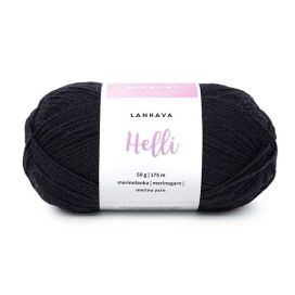 Lankava Helli 304 musta 50g