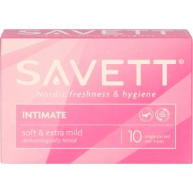 Savett Savett Intim kosteuspyyhe 10kpl 312525