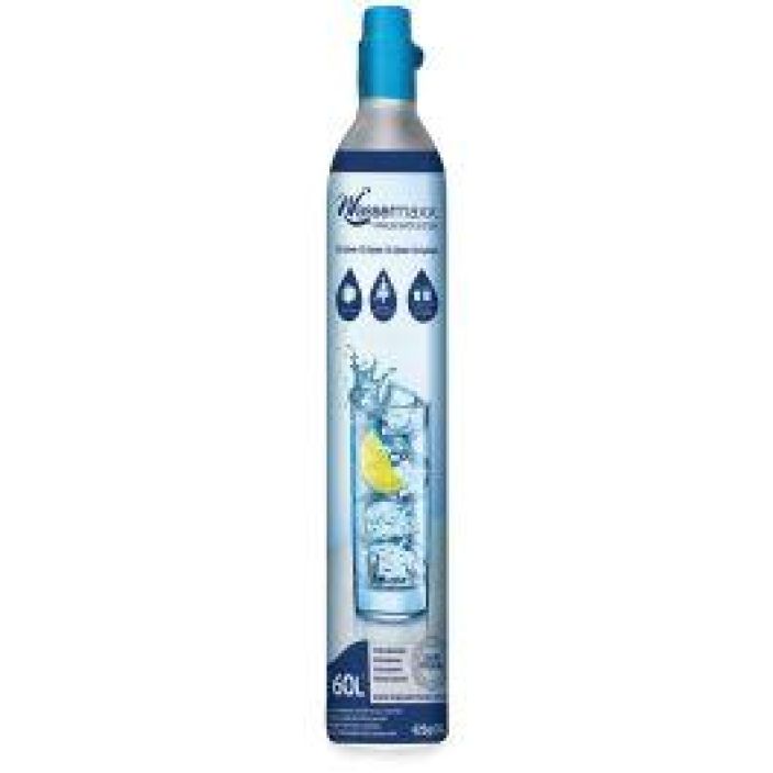 Wassermaxx plo 425g kaasu 110782 Yhteensopiva toayttopullo kaikkien yleisimpien hiilihapotuslaitteiden