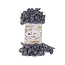 Lankava Alize Puffy 87 Tummanharmaa 100g PUFFY-087