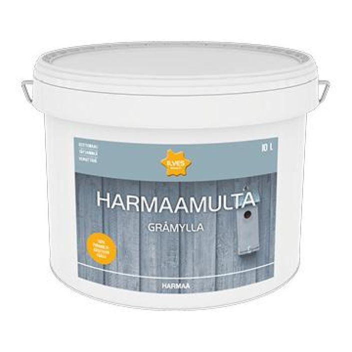 Ilves harmaamulta keittomaali 10L Aito perinteinen keittomaali. Muodostaa hengittavan pinnan, joka ikaantyy arvokkaasti