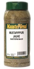 Maustepörssi Mustapippuri jauhe 430g