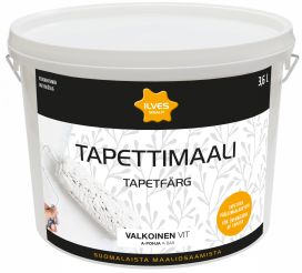 Ilves Ilves tapettimaali A-pohja valkoinen 3,6L 103115