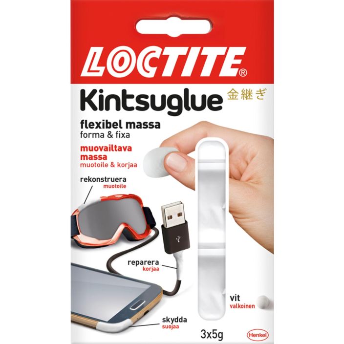 Loctite Kintsuglue 3x5g valk. 2716616 938-579 valk.