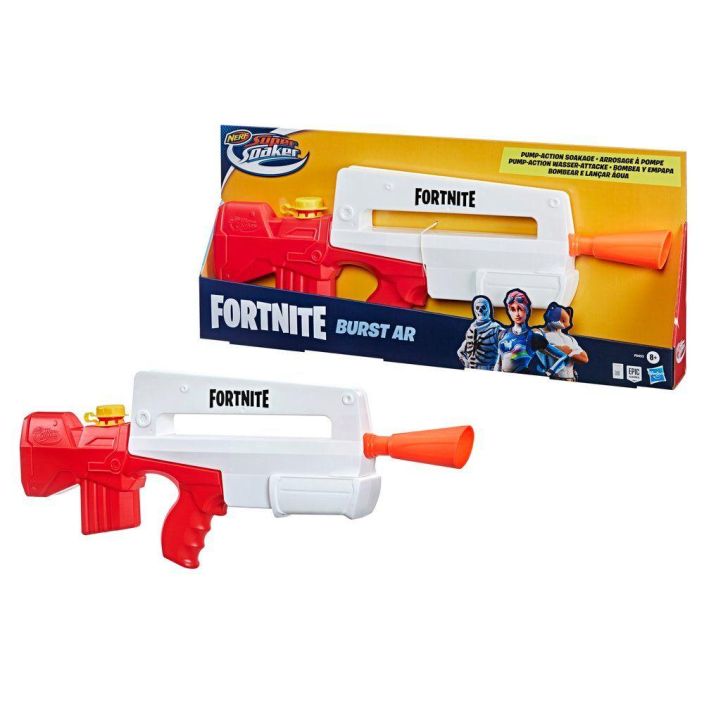 Nerf Super Soaker Fortnite Burst AR vesipyssy 606558 924-2147