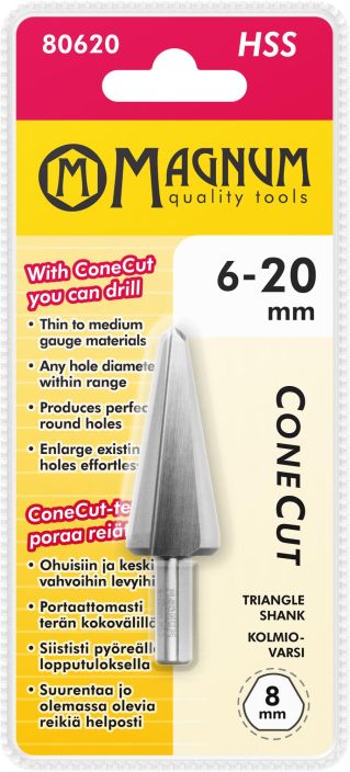 Levyporantera Conecut 6-20mm 80620 980-1040