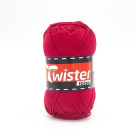Twister Ibiza puuvillalanka 39 weinrot 50g