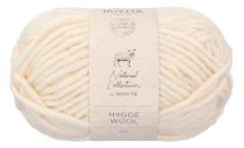 Novita Hygge Wool 010 luonnonvalkoinen 100g