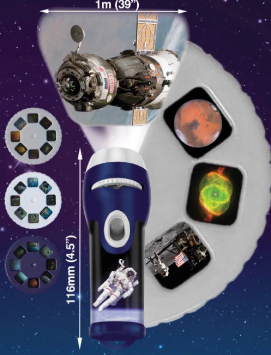 Brainstorm Space Torch &amp; Projector 306-4000 tuotekuva 2