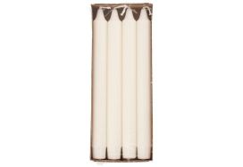 Kruunukynttilä 24cm 8kpl valk.  284817