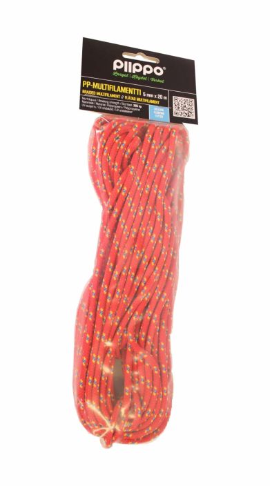 Koysivyyhti 5mmx20m PP-multif punainen 650078 980-5004
