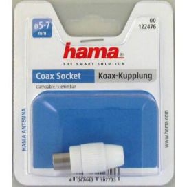 Hama HAMA Antenni Suora Liitin Valkoinen 205214