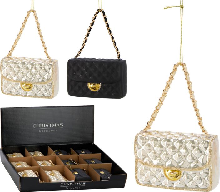 Kuusenkoriste kasilaukku 8cm ABR221780