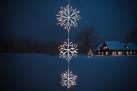 Finnlumor Finnlumor Lumihiutaleet 3kpl 100LED paristok. 627885