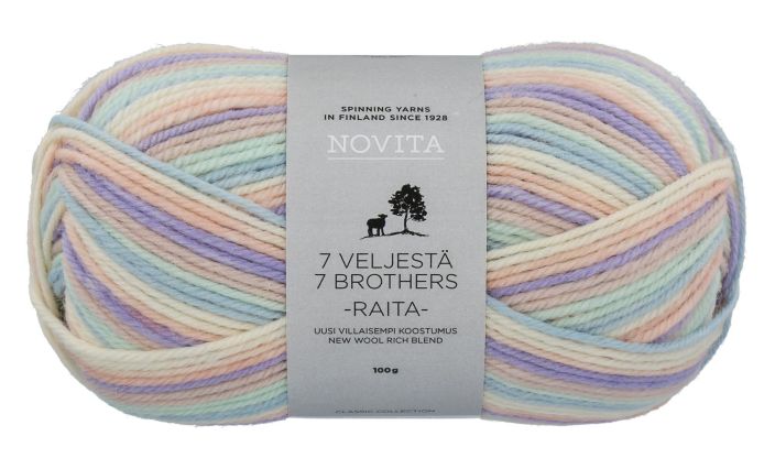 Novita Raita 974 morsiuskaari 100g 137974