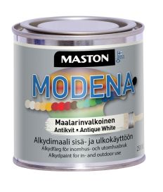 Maston Modena maalarinvalkoinen 250ml